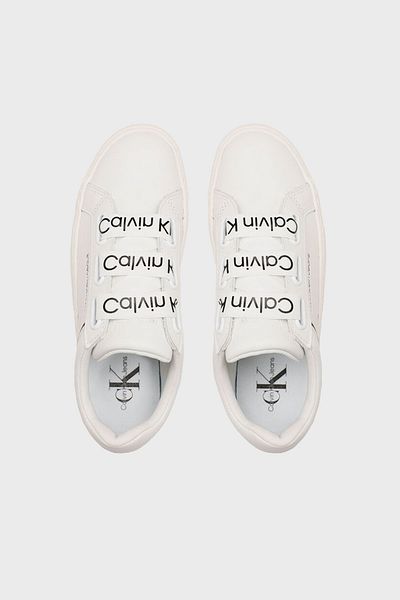 Calvin Klein Thick Sole Sneaker Shoes Yw0Yw00868 0K4 White