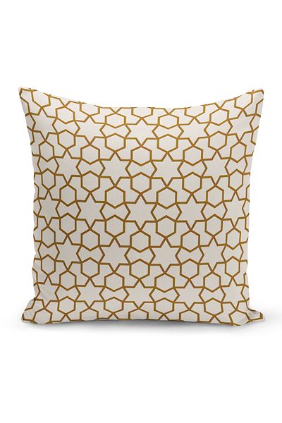 Bertille Home Ramadan Series Double Sided Digital Printed Throw Pillow Case (Ramadan Cushion Cover)
