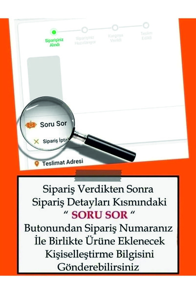 Kapbirhediye Kişiye Özel Dikiz Ayna Süsü 3