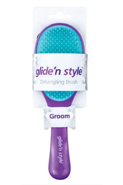 Glide'n Style Ergonomic Opening and Combing Brush - Gs-250