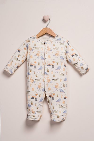 Baby Fou Jumpsuit with Gloves and Booties