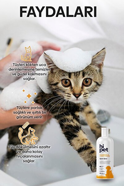 HiPet Kedi Kondisyonerli Şampuan