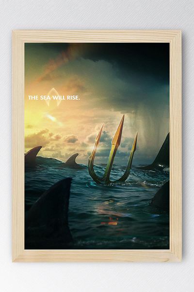 Saturn Pictură înrămată Aquaman - Pictură poster Marvel