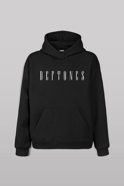 Kendim Seçtim Hanocă cu glugă Deftones Metal Music Muzik Design imprimat negru