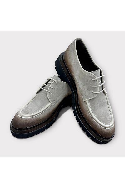 PATRON SHOES Ανδρικά παπούτσια casual από γνήσιο δέρμα σουέντ