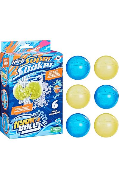 Nerf Super Soaker Hydro Balls 6pk F6393