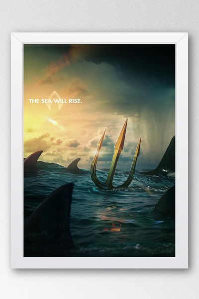 Saturn Aquaman Πίνακας με κορνίζα - Πίνακας αφίσας Marvel