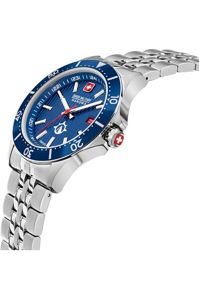 Swiss Military Smwgh2100602 Navy Blue Clock
