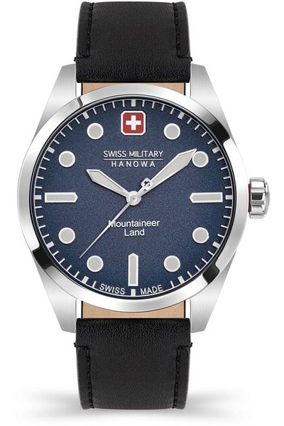 Swiss Military 06-4345.7.04.003 Men's Wristwatch, Swiss Made, Sapphire Glass
