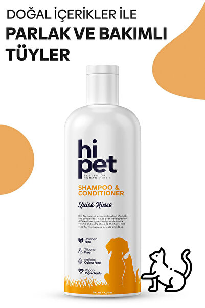 HiPet Kedi Kondisyonerli Şampuan