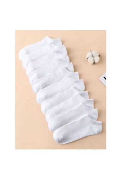 Lonca Tekstil Bamboo Seamless Small Patterned 12-Piece Booties Men's Socks