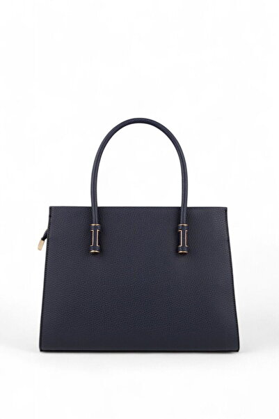 Bilik Deri Navy Blue Women's Handbag Ri̇v 138