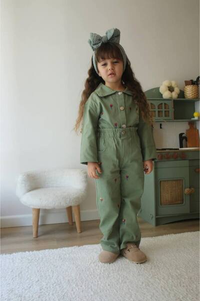 Ribbon kids Πουκάμισο Παντελόνι Flower Motif Κοριτσίστικο Σετ