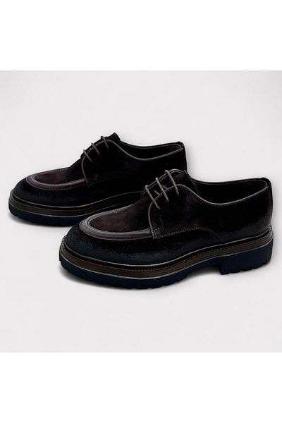 PATRON SHOES Ανδρικά παπούτσια casual από γνήσιο δέρμα σουέντ