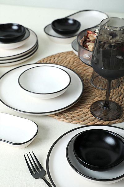 Keramika Simply Breakfast Set 18 Pieces for 6 People 19985