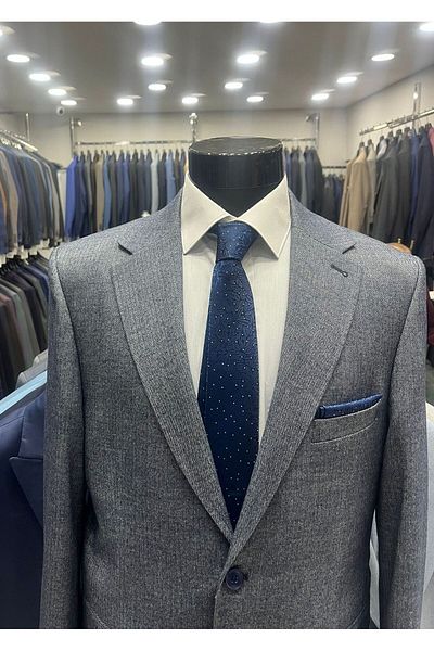 ENRICO MASAROTTI Winter Wool Flanel Men's Vest Suit