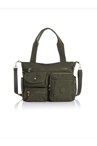 eflanmoda жіноча сумка через плече з багатосекційної тканини