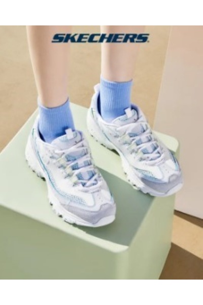 SKECHERS 896209 LTBL KADIN  SPOR AYAKKABI