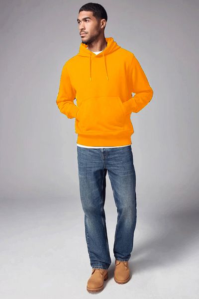 Superlife Ανδρικό φούτερ Superlife Fleece άνετο με κουκούλα σε μούχλα με 3 κλωστές