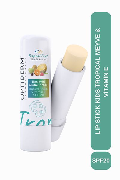 Optiderm Lip Stick Kids Tropical Fruit & Vitamin E SPF20+
