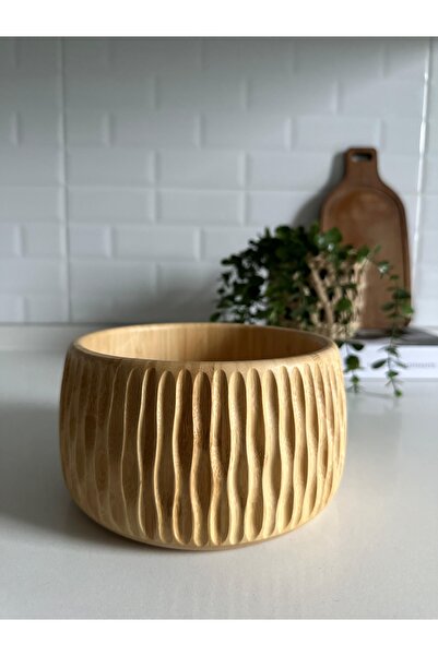 Zülba Home Bamboo Curve Bowl