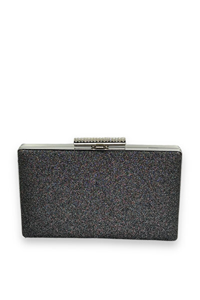 Generic Brand Anthracite Platinum Imported Evening Dress Bag Ç Bag Kumsim 202...