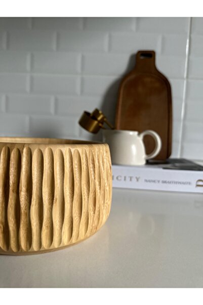 Zülba Home Bamboo Curve Bowl