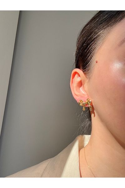 Ressia Bow Detailed Earrings