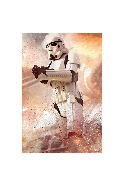 Prime 3D Star Wars Storm Trooper Metal Box Puzzle - 300 Pieces, Model 3557