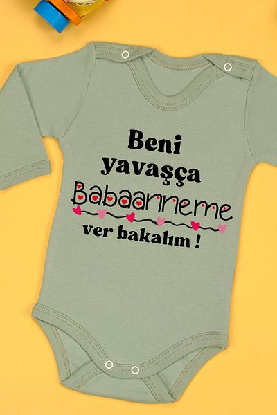 bebetospik 100% Cotton Daddy Love Soft Printed Shoulder Snap Bodysuit