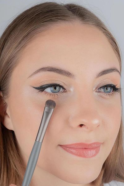 Alix Avien Soft and Durable Metallic Head Professional Eye Makeup Brush Set