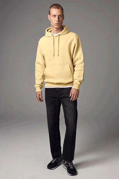 Superlife Ανδρικό φούτερ Superlife Fleece άνετο με κουκούλα σε μούχλα με 3 κλωστές