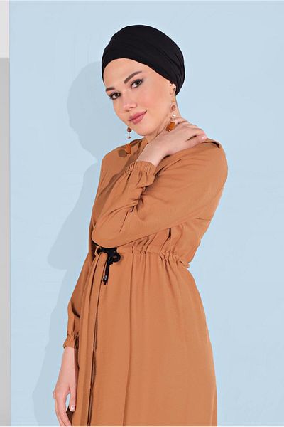 TRENDTESETTÜR Lace-Up Waist Tunic 5466