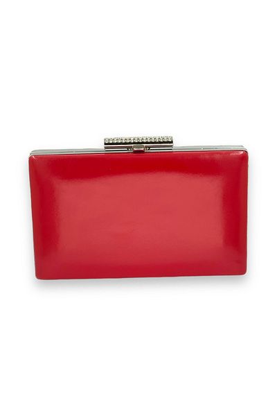Wedding Fashion Red Color Skin Leather Matte Leather Evening Dress Bag Evening Bag Wedding Engagement Henna