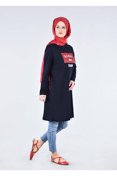 TRENDTESETTÜR T 99115 Allday-knitted Hijab Tunic