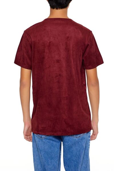 Forever 21 Basic Bisiklet Yaka Tişört