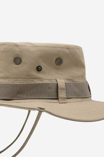 Külah Women's Beige Sunscreen Cowboy Safari Hat