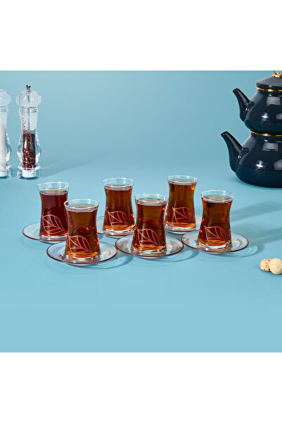 Evidea Kitchen Melagne 12-Piece Tea Set - Color - 130 ml