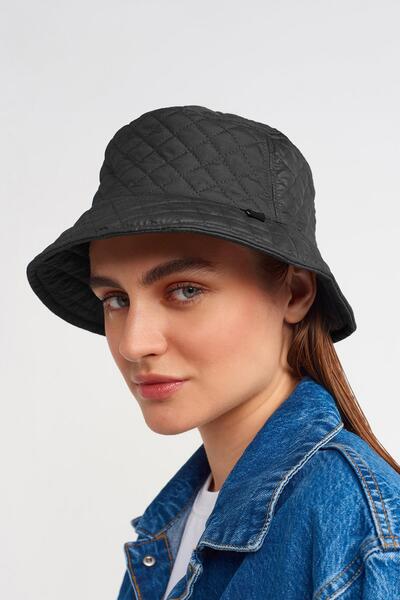 Külah قبعة نسائية شتوية مبطنة باللون الأسود