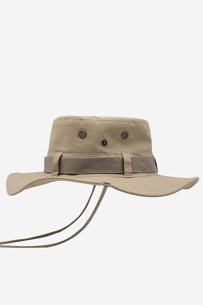Külah Women's Beige Sunscreen Cowboy Safari Hat