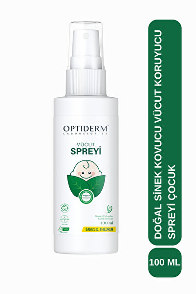Optiderm %100 Doğal Sinek Kovucu&vücut Koruyucu Çocuk Spreyi 100ml