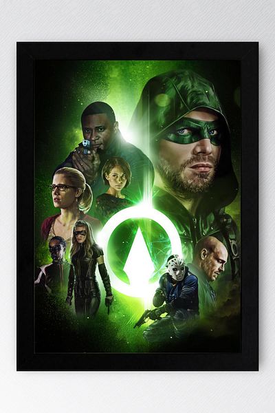 Saturn Pictură în rama Arrow - Pictură poster