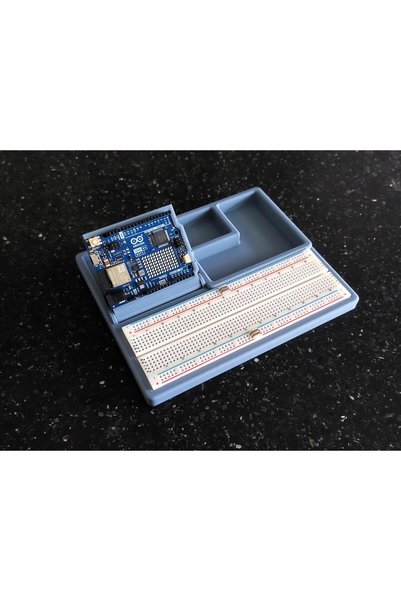 WELLCUT 3D Baskılı Arduino ve Breadboard Düzenleyici Stand - Kompakt Tasarım
