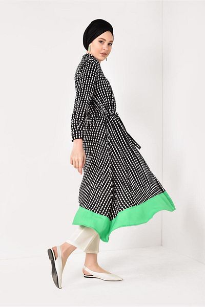 TRENDTESETTÜR Skirt Flounce Patterned Tunic t 42032