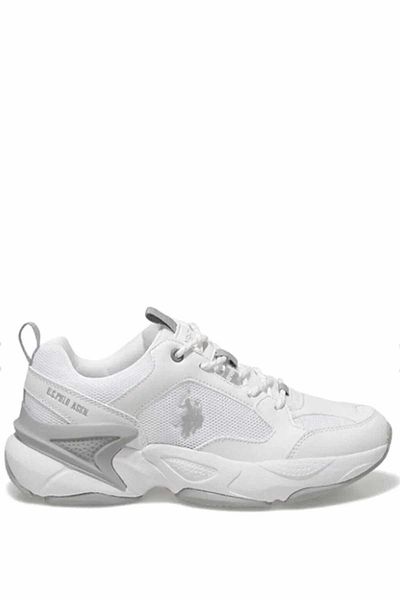 U.S. Polo Assn. Us Polo B-8 Women's Casual Sports Shoes White Walking Model 100605072