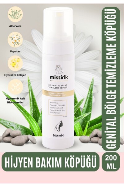MİSTİRİK Tarsia Ph Dengeli Genital Bölgesi Temizleme Köpüğümis1 200ml
