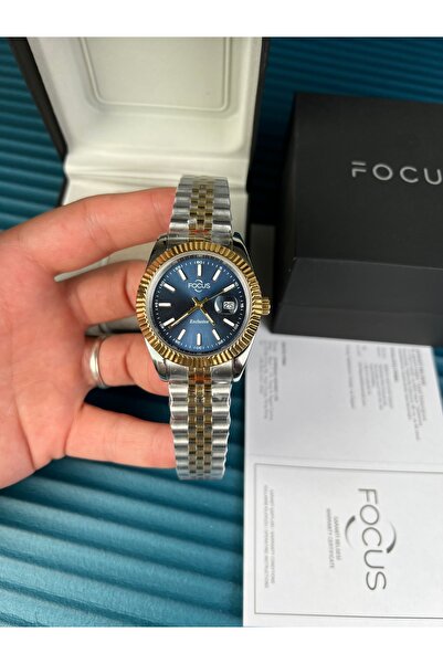 Focus ERKEK KOL SAATİ ÇİFT RENK JUBİLE KORDON TREND VE ŞIK KADRAN LACIVERT 2 YIL GARANTİLİ SU GEÇİRMEZ
