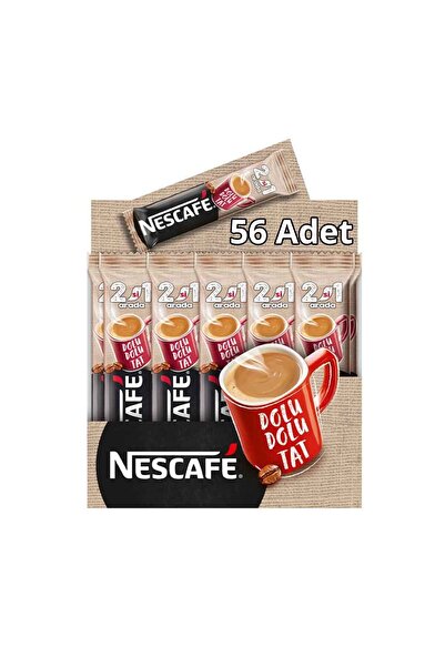 Nescafe 2'si 1 Arada Kahve 10 gr 56'lı Paket