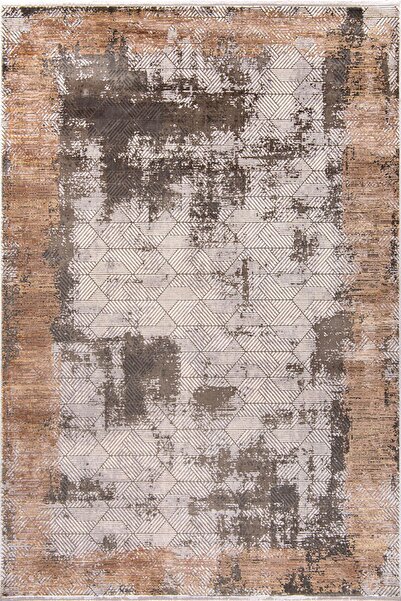 Emin Halı Romans Halı Naturel Koleksiyonu Viskon İplik 1708N Sabit Ebat Sık D...