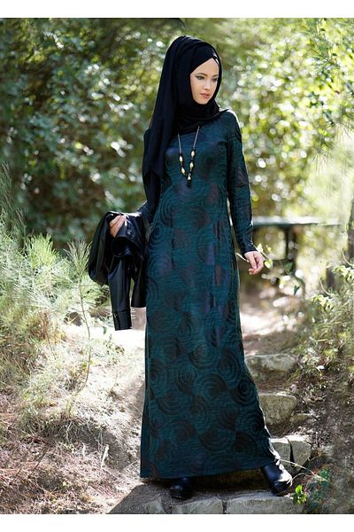 TRENDTESETTÜR T 377 Samsara Print Dress